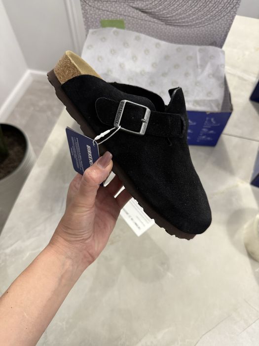 Шльопанці Birkenstock Boston клоги шлепанцы