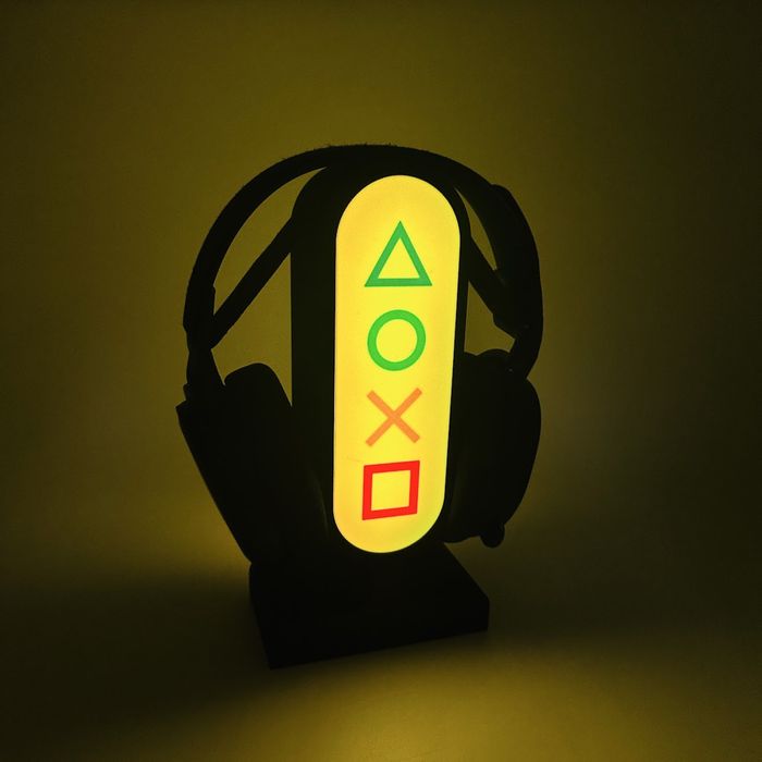Suporte headset playstation RGB