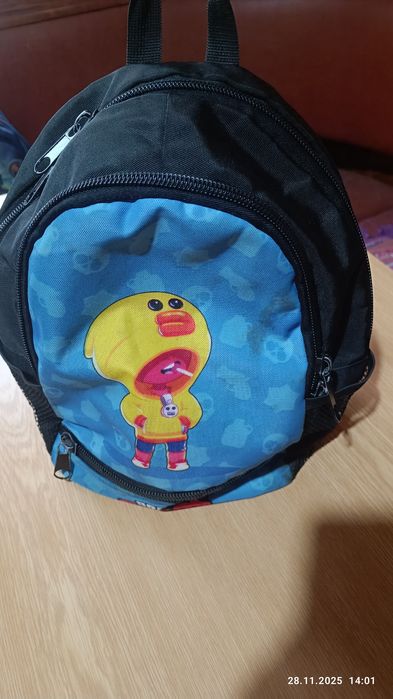 Школьный рюкзак  синий