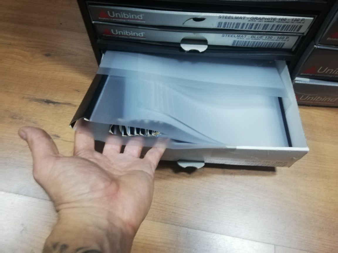 Consumíveis pra encadernação térmica