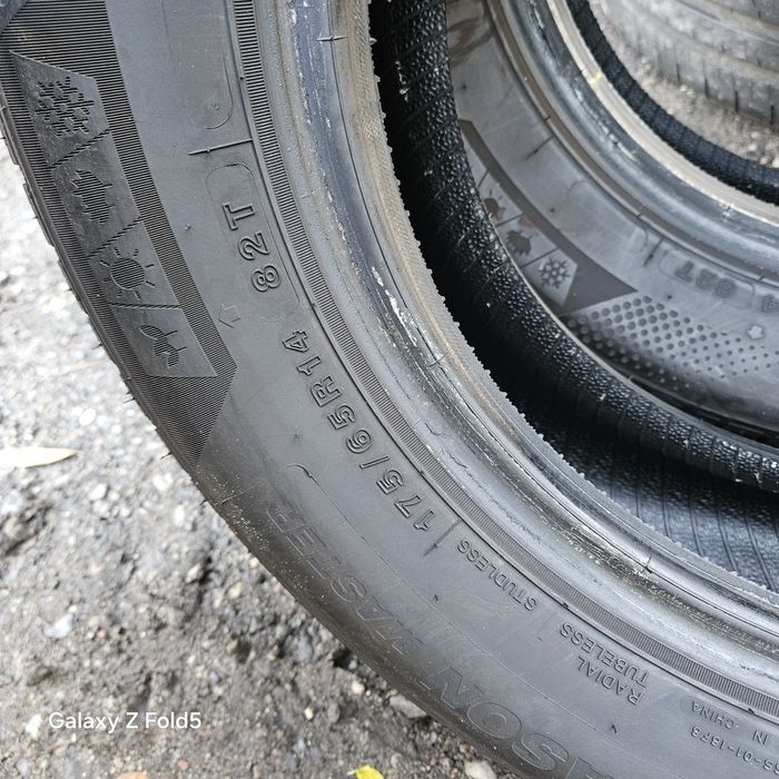 2x Opony całoroczne 175/65/14 82T Minerva 2024rok bieżnik 8mm