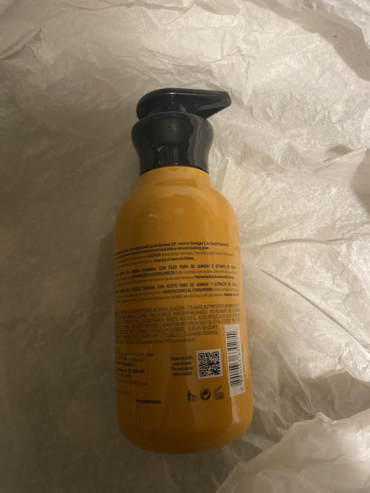 Creme corpo Hidradante Ameixa dourada