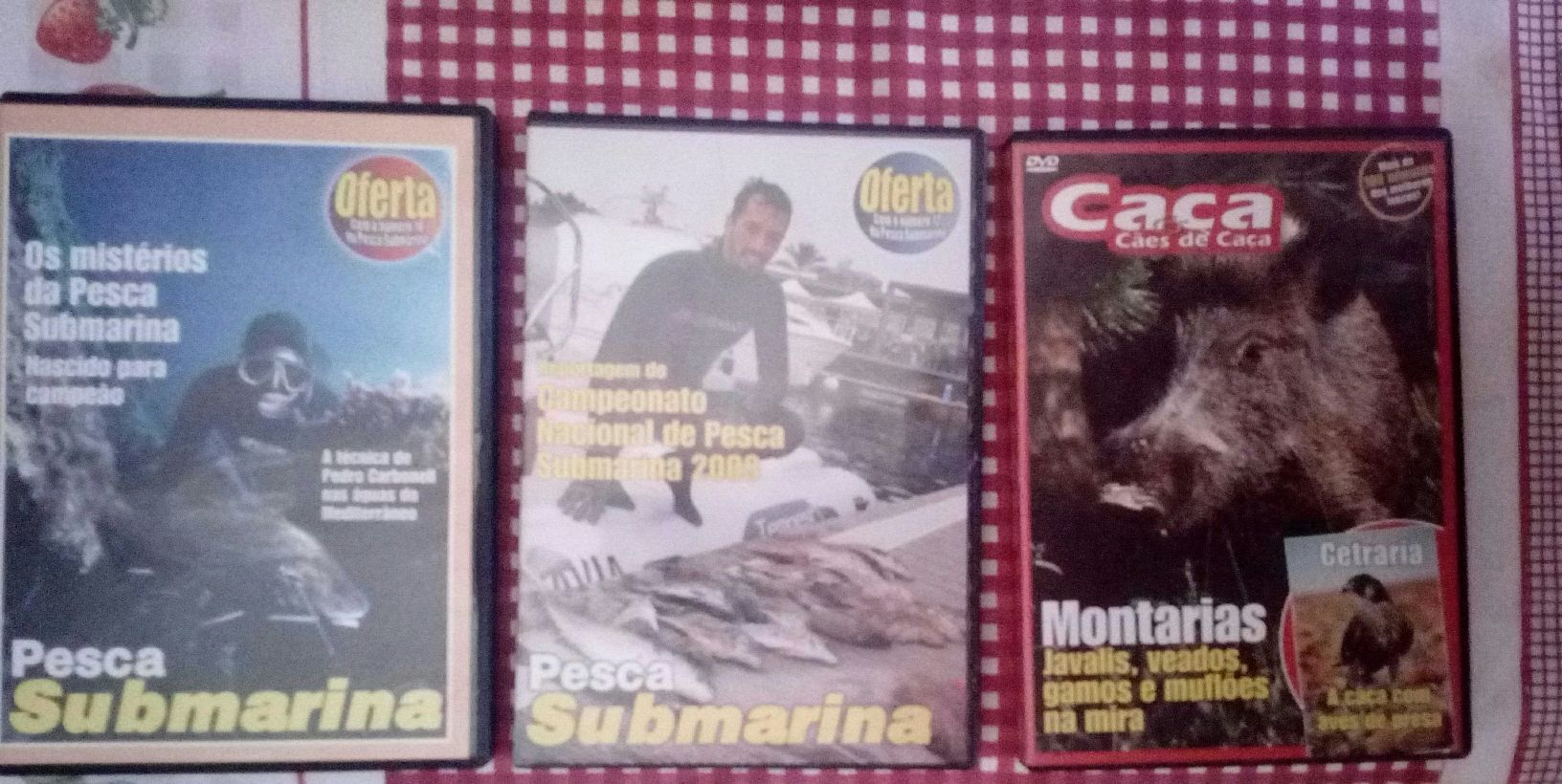 Pack 3 DVDs pesca