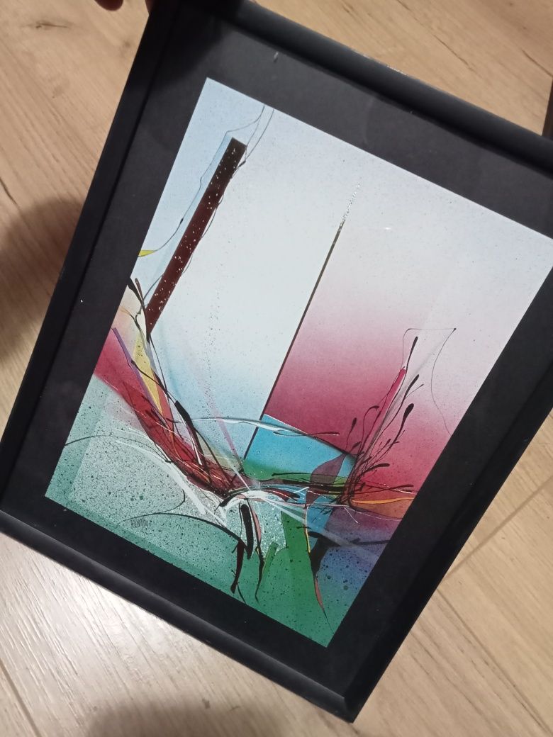 3 x Obraz obrazek grafika abstrakcja modern