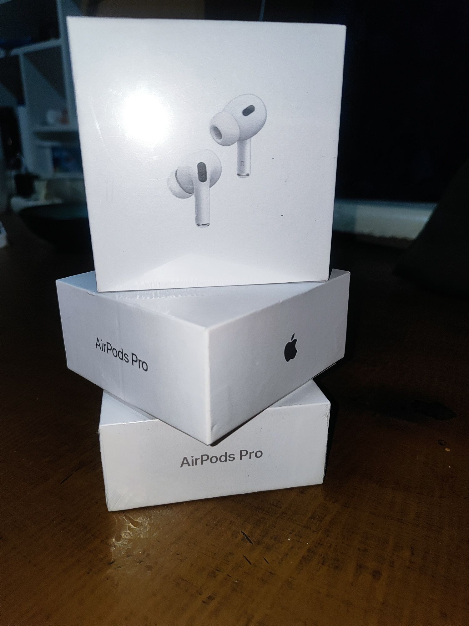 Наушники безпроводні Apple Air Pods Pro 2 (Airoha чіп звуку), Lux