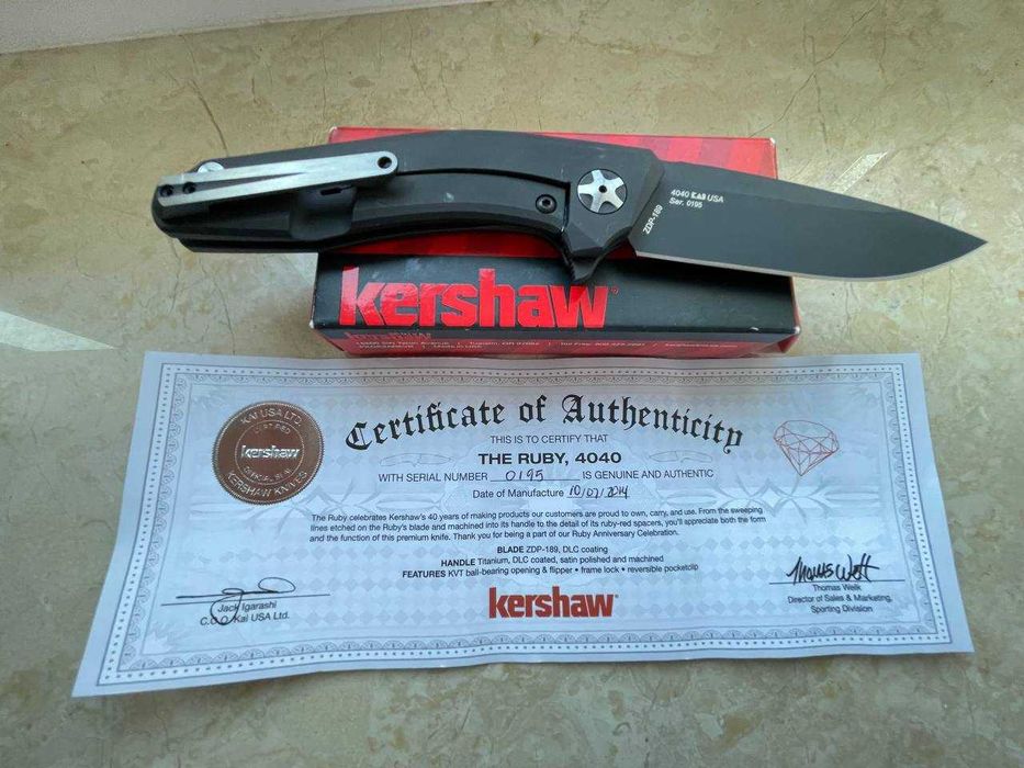 Складаний ніж Ніж Kershaw KAI The Ruby (4040)