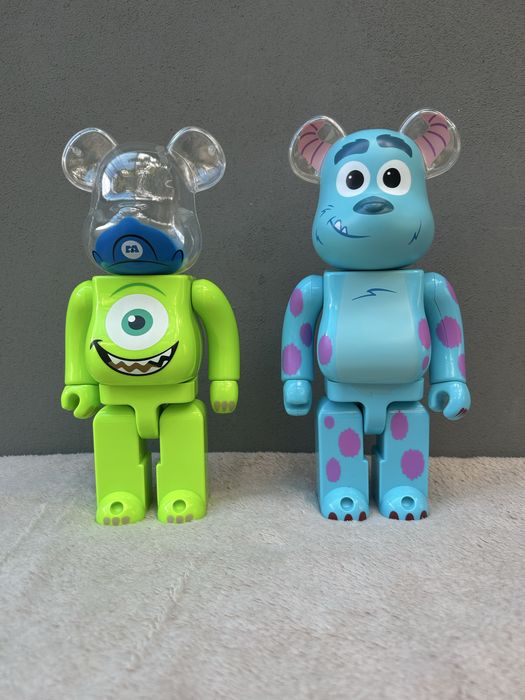 Коллекционные игрушки Bearbrick из мультфильма корпорация монстров