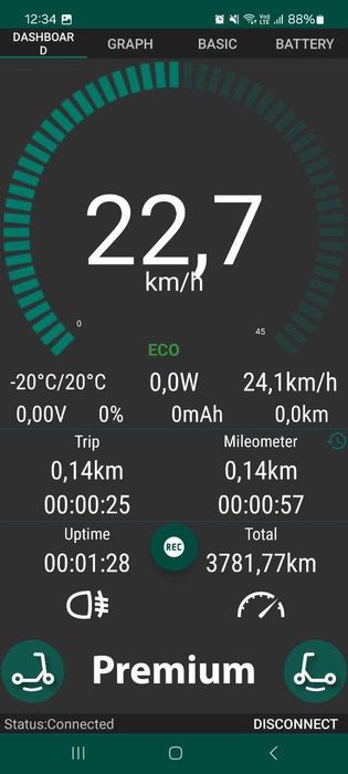 Scooter/Trotinete Xiaomi M365 Pro 300W com 25km de autonomia e 37 kM