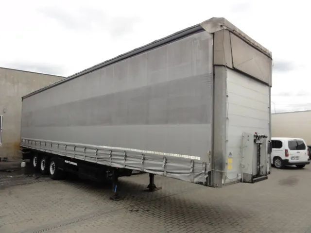 Schmitz Cargobull VARIOS Naczepa Ciężarowa, Osie Schmitz 2017Rok  Stan Bardzo Dobry, Podnoszona Oś, Podnoszony Dach