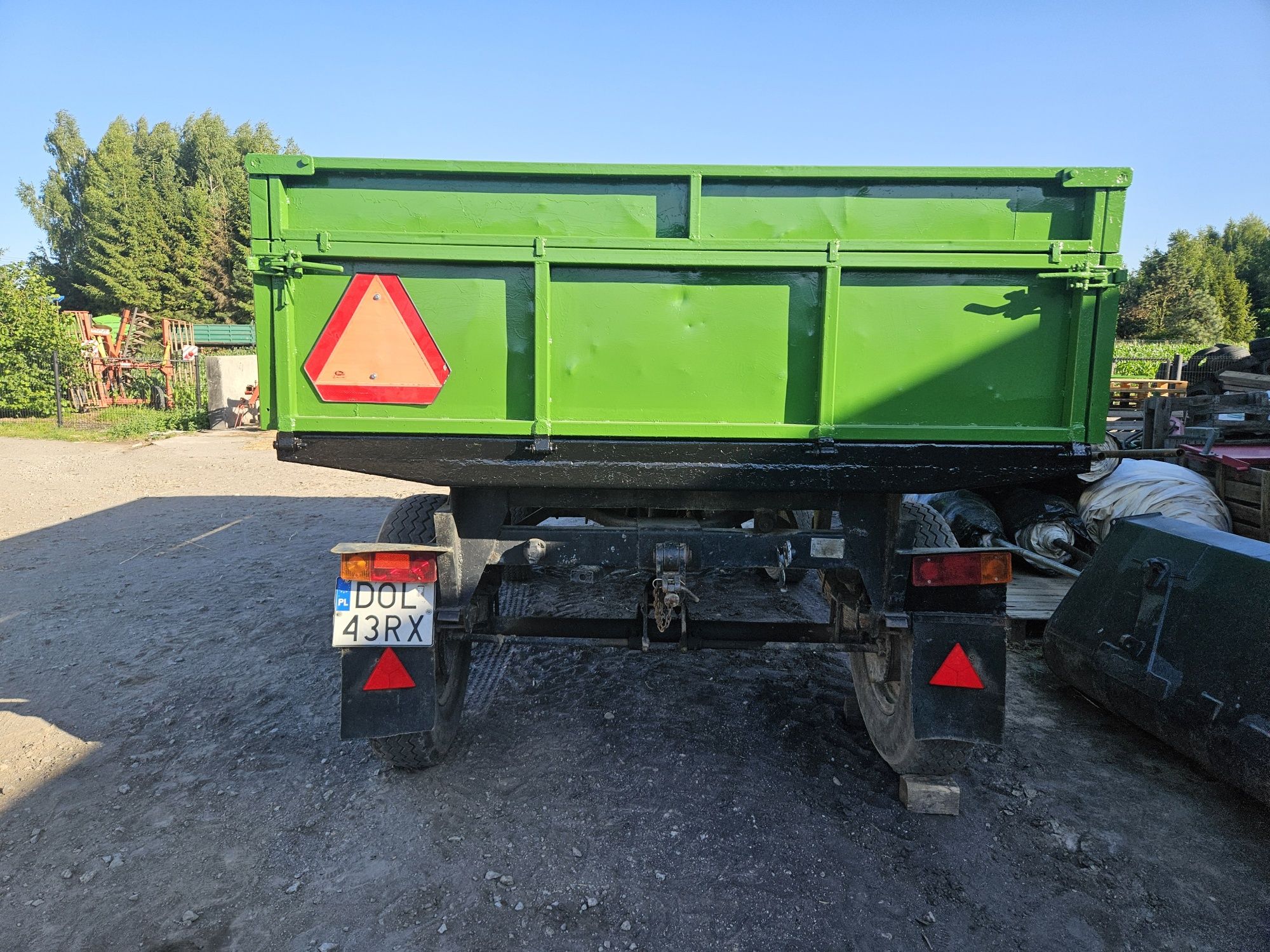 Przyczepa Autosan D46 wywrotka