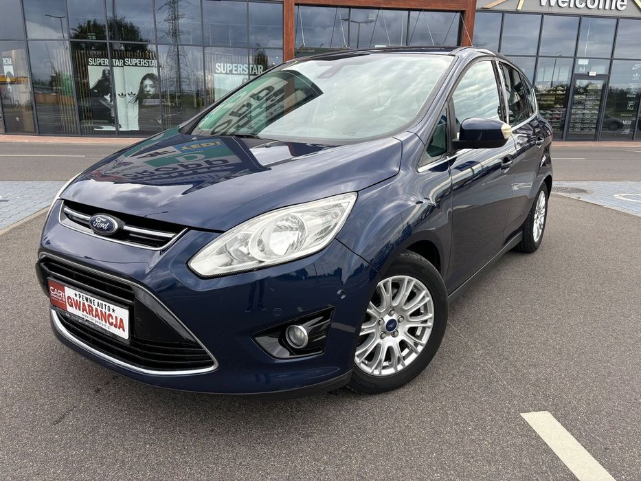 Ford C-MAX Titanium, Navi, Hak, Alufelgi, kamera cofania, grzane fotele