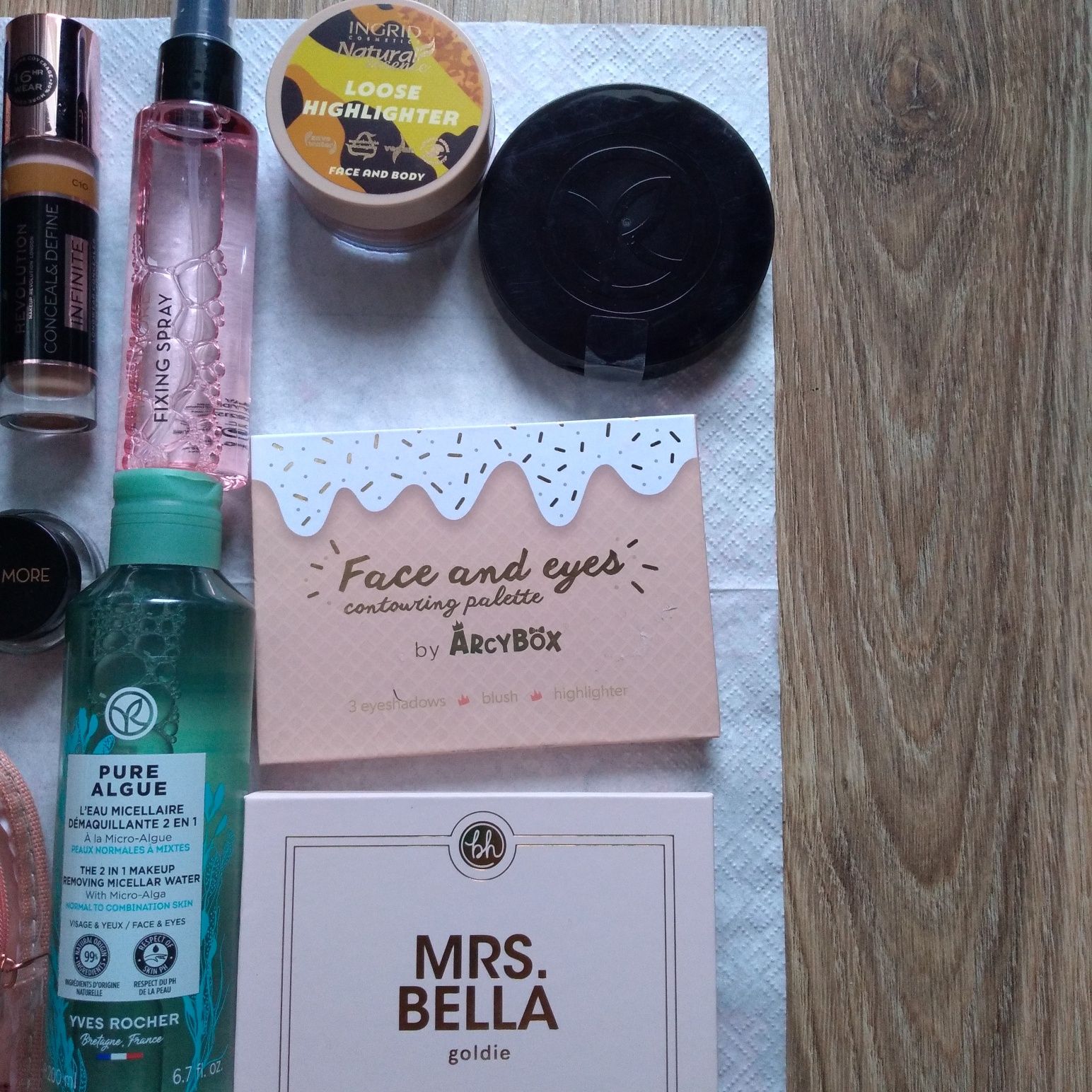 Duży zestaw rimmel,maxfactor,yves rocher,ingrid