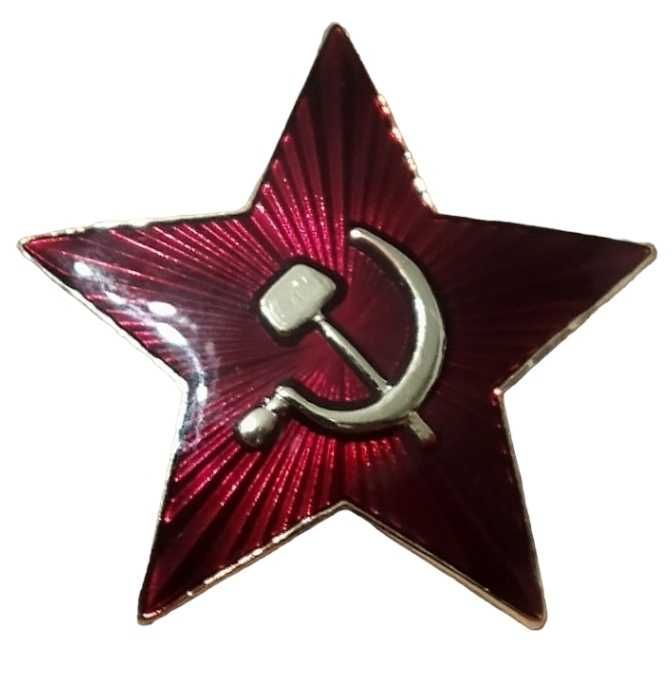SYMBOL, symbole na czapkę GWIAZDA ZSRR. Historyczna