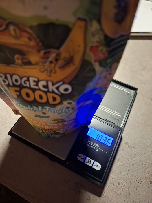 Pokarm dla gekona orzęsionego biogecko