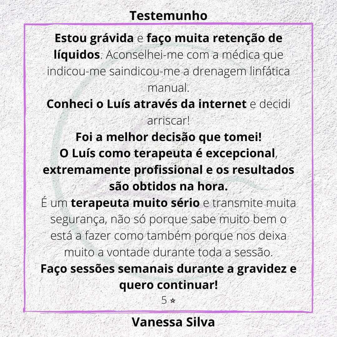 Drenagem linfática   retenção de líquidos e pós cirurgia estética .