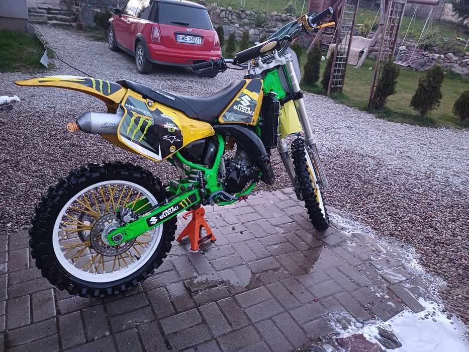 Suzuki rm125 cross motor ktm  honda zamiana