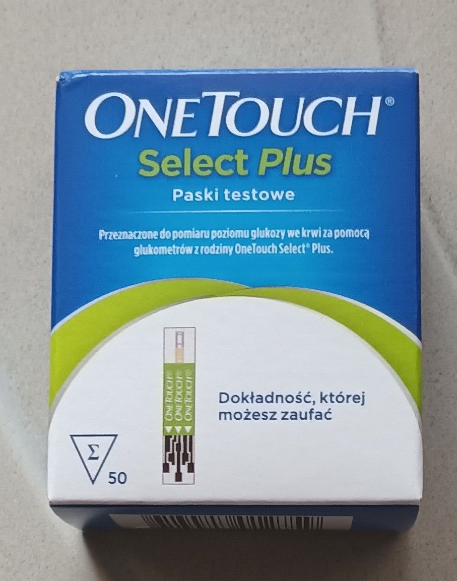 Paski testowe One Touch Select Plus, 3x50 szt.