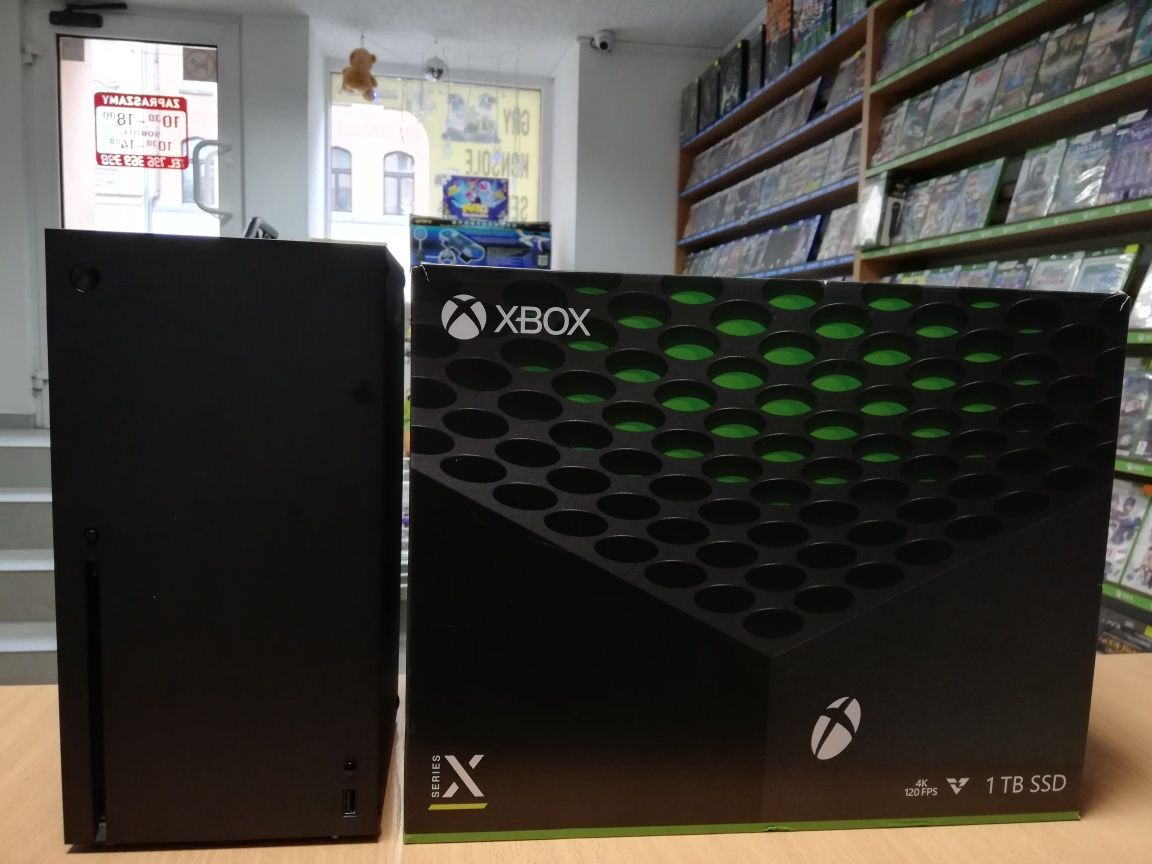 Konsola Xbox Series X Pad Microsoft Stan Idealny Duży wybór gier