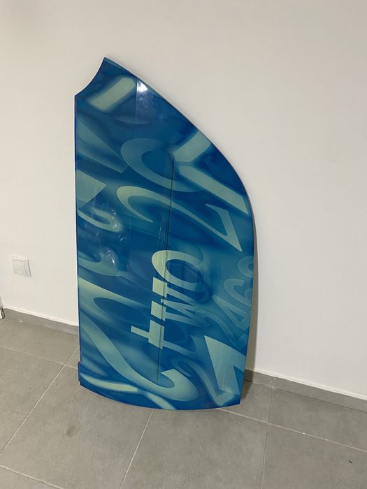 Painel Porta Smart Numeric Blue