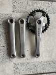 Korba kwadrat 175 alu stx shimano sugino RUDD Sugino 32T CSC III