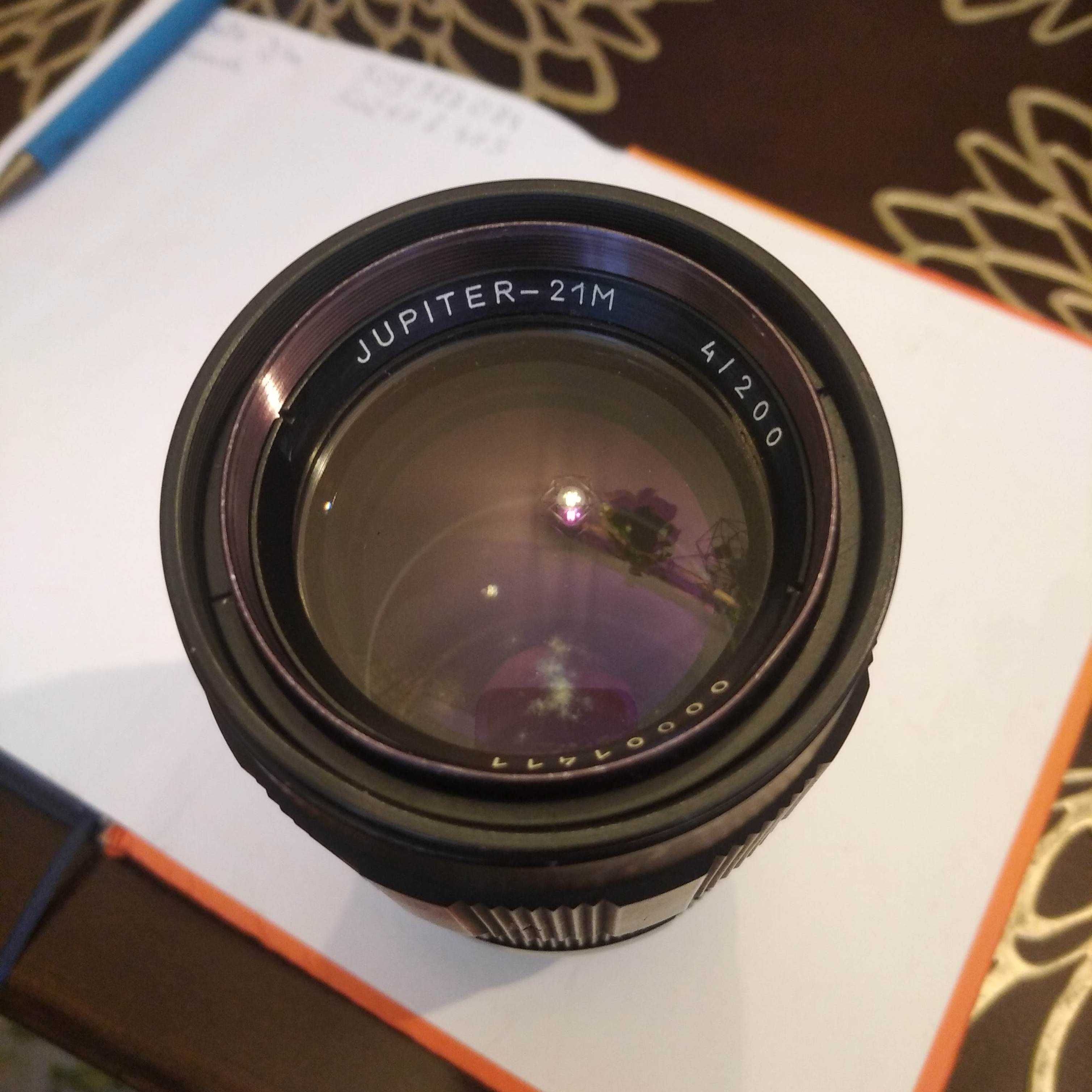 Jupiter 21m obiektyw