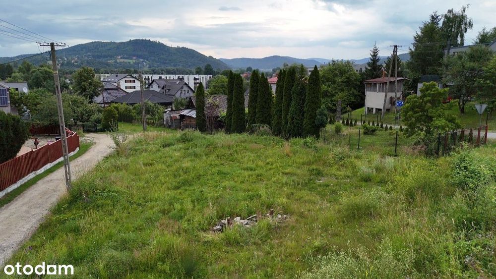 Działka w sam raz na mały dom