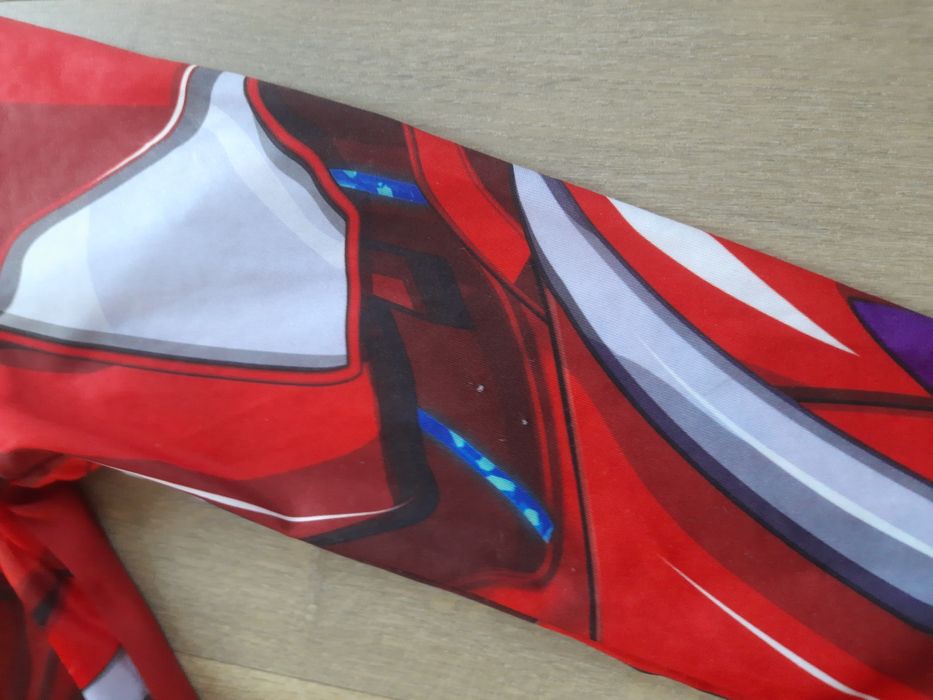 Power rangers strój przebranie kostium kombinezon 5-6 lat 110-116