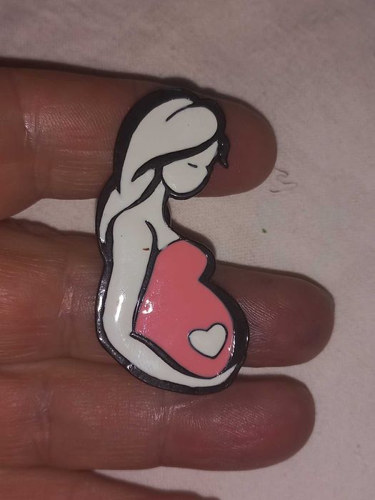 брошь брошь малыш в животике будущей маме беременнной женщине