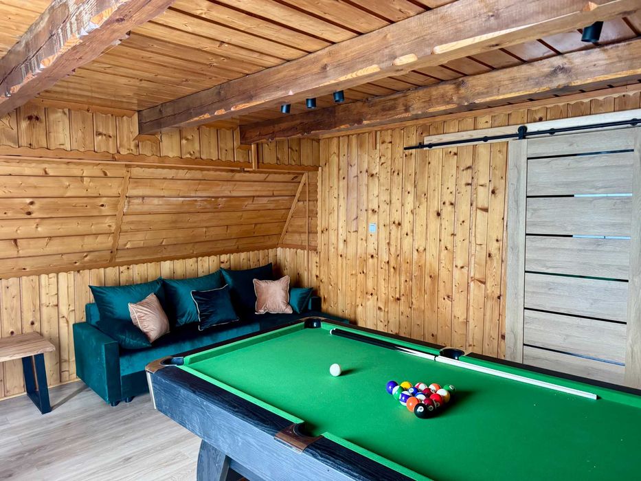 Domek w górach z sauną, jacuzzi, basenem, biliardem
