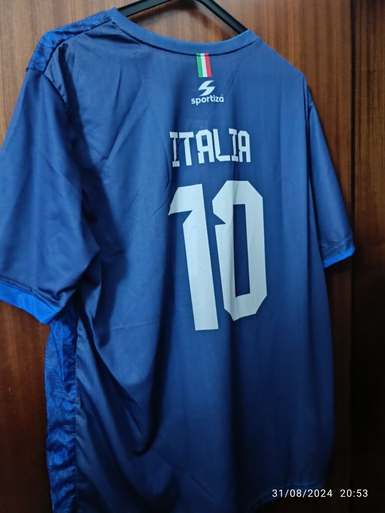 Camisa Itália e Portugal