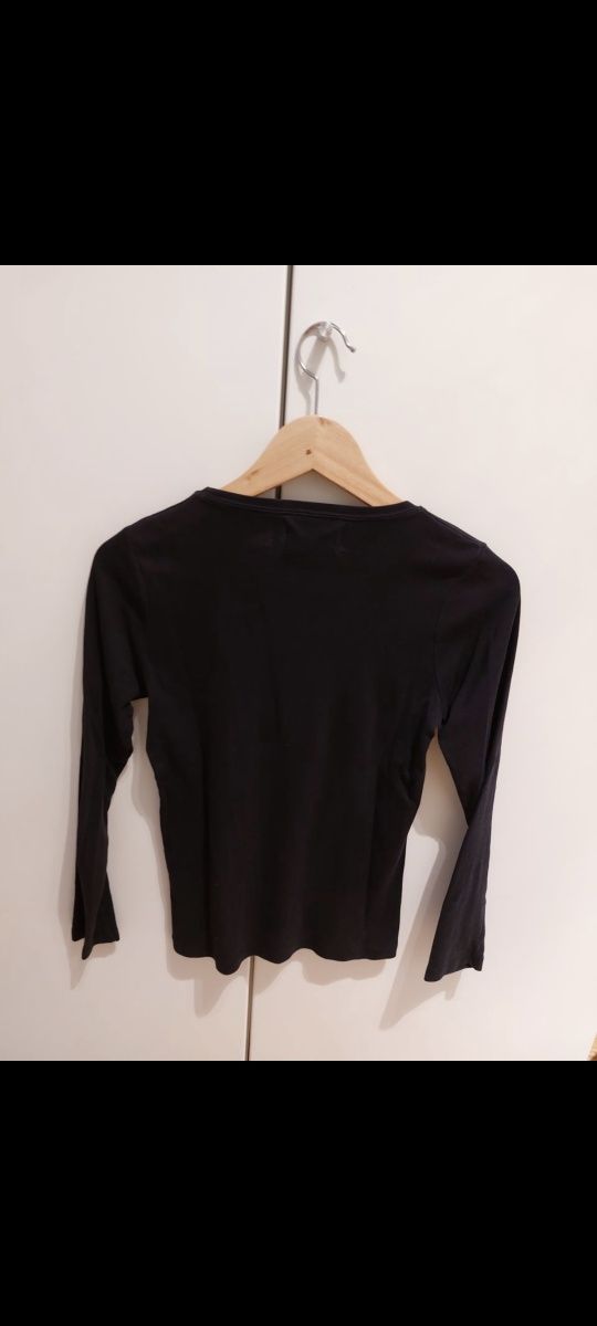 Camisola long sleeve preta