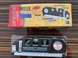 Лазерний рівень з вбудованою рулеткою FIXIT Laser Level Pro 3 4в1