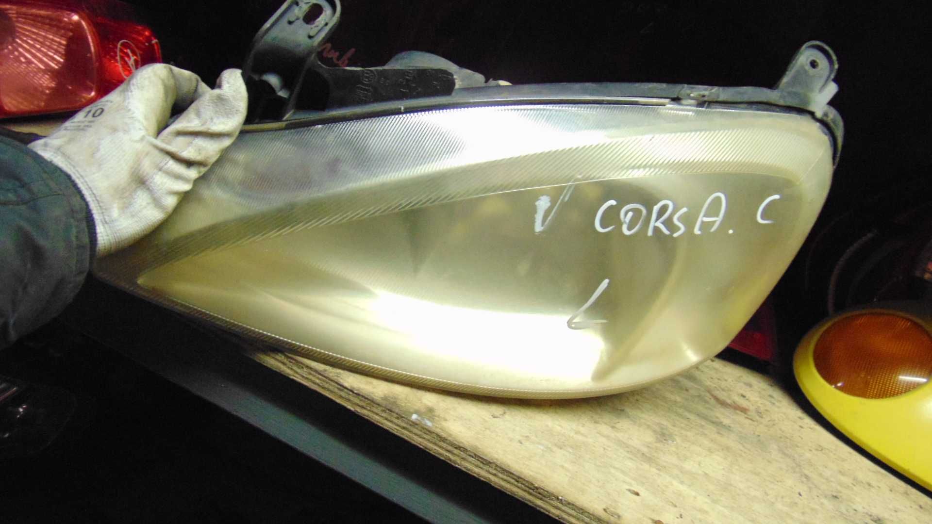 Sty4 Lampa lewa przednia opel corsa c reflektor lewy wysyłka części