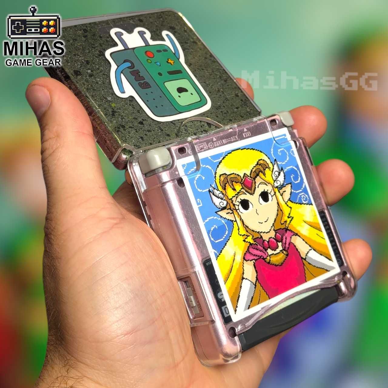 Прозорий пластиковий чохол Nintendo DS Lite - Game Boy Advanse SP, GBA