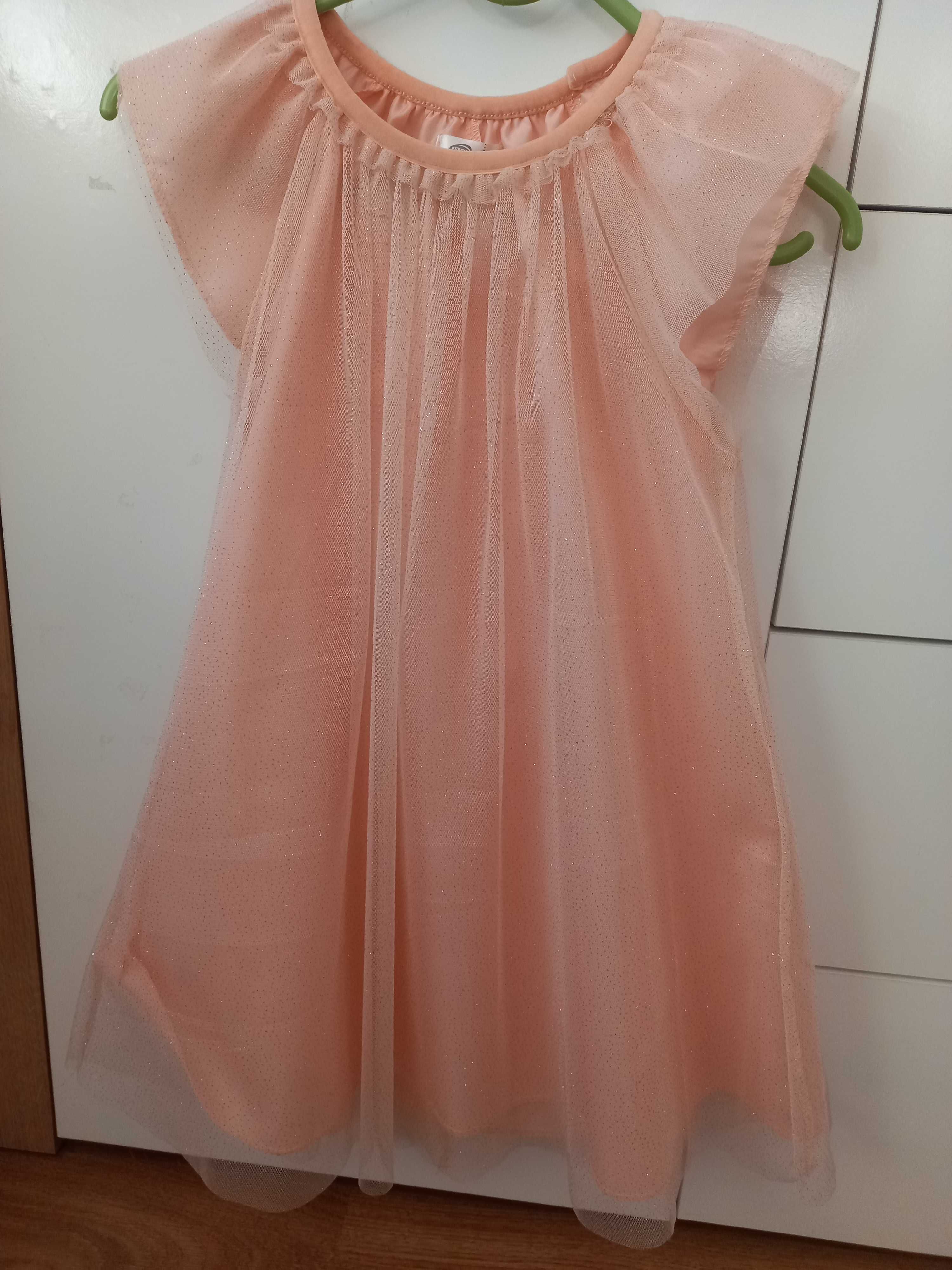 Sukienka 104 brokatowa