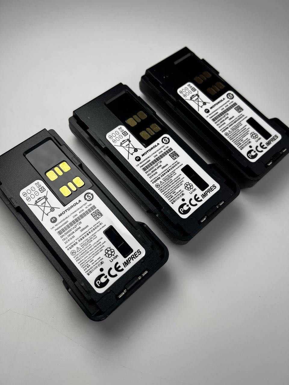 (10 шт.) Комплект з 10 акб до Motorola DP4400 через Type - C, 3500 mAh