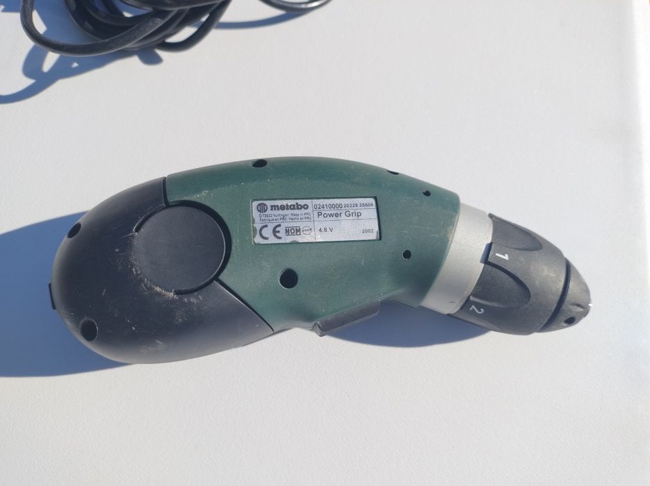 Wkrętak akumulatorowy Metabo Power Grip.
