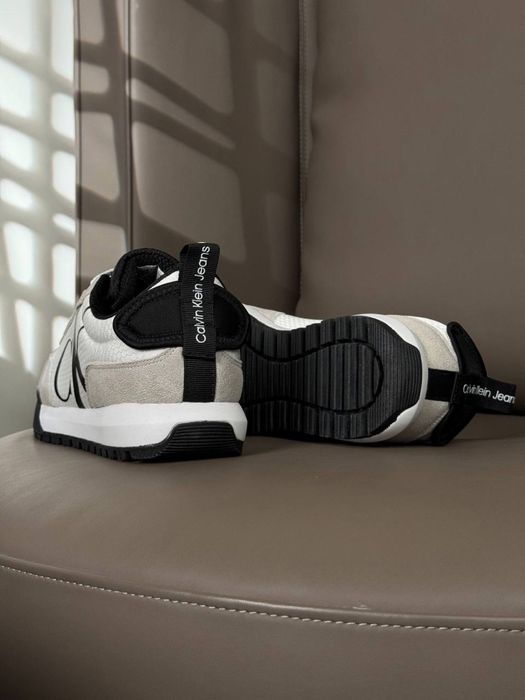 Чоловічі кросівки кельвін кляйн Calvin Klein GTX Light Grey White