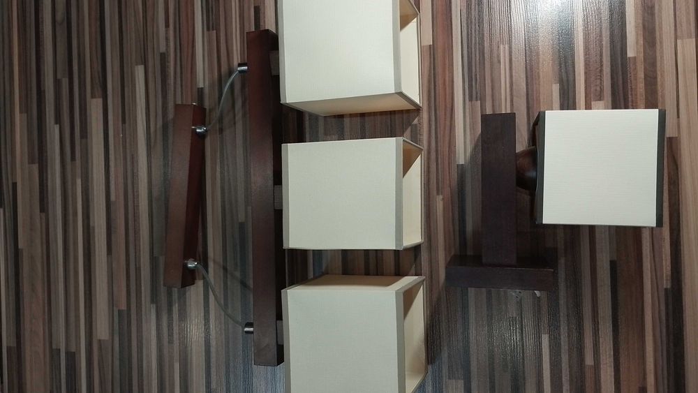 Wyprzedaż/okazja zestaw lampa wisząca plus kinkiet