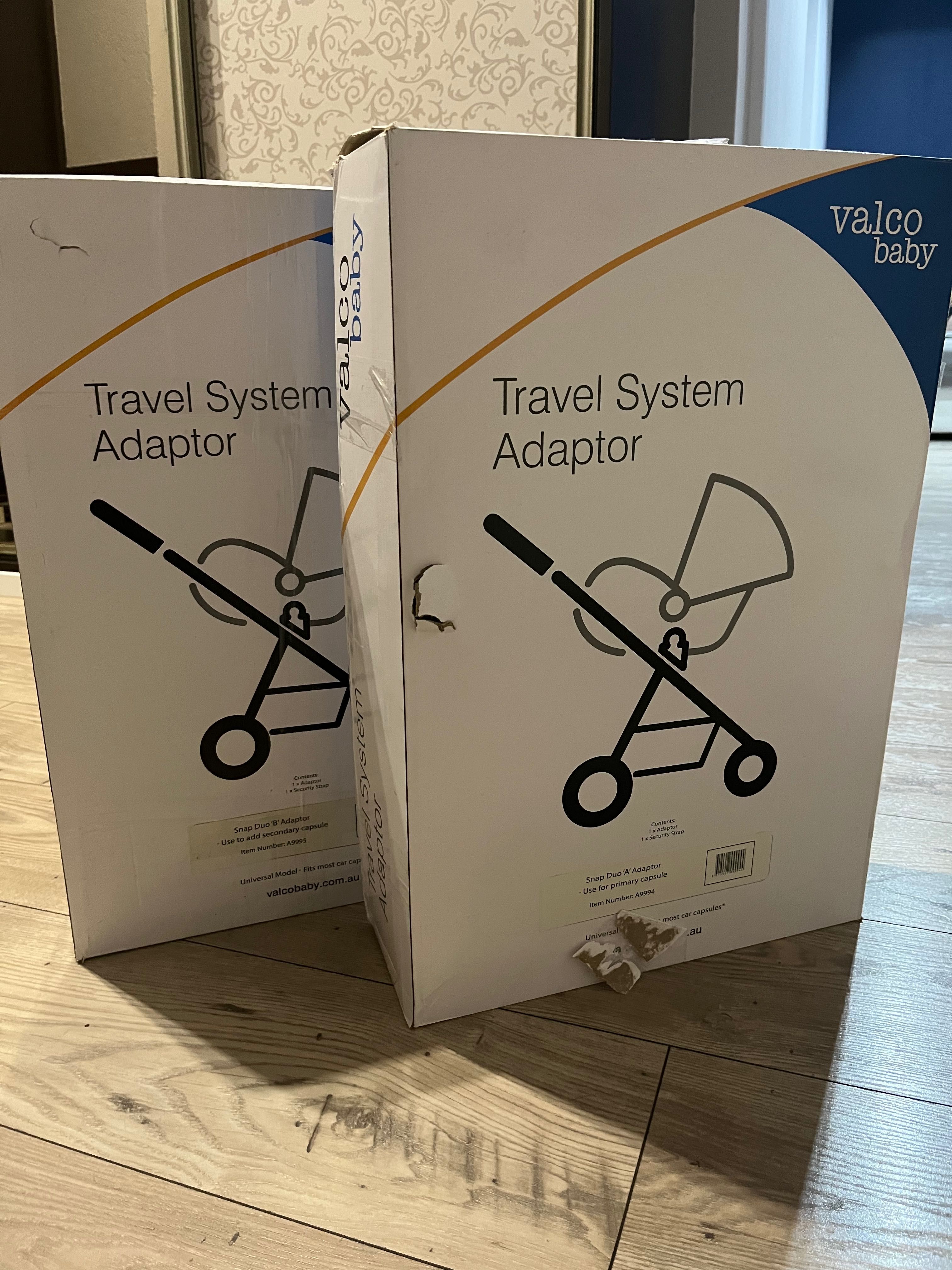 Adaptery valco snap duo