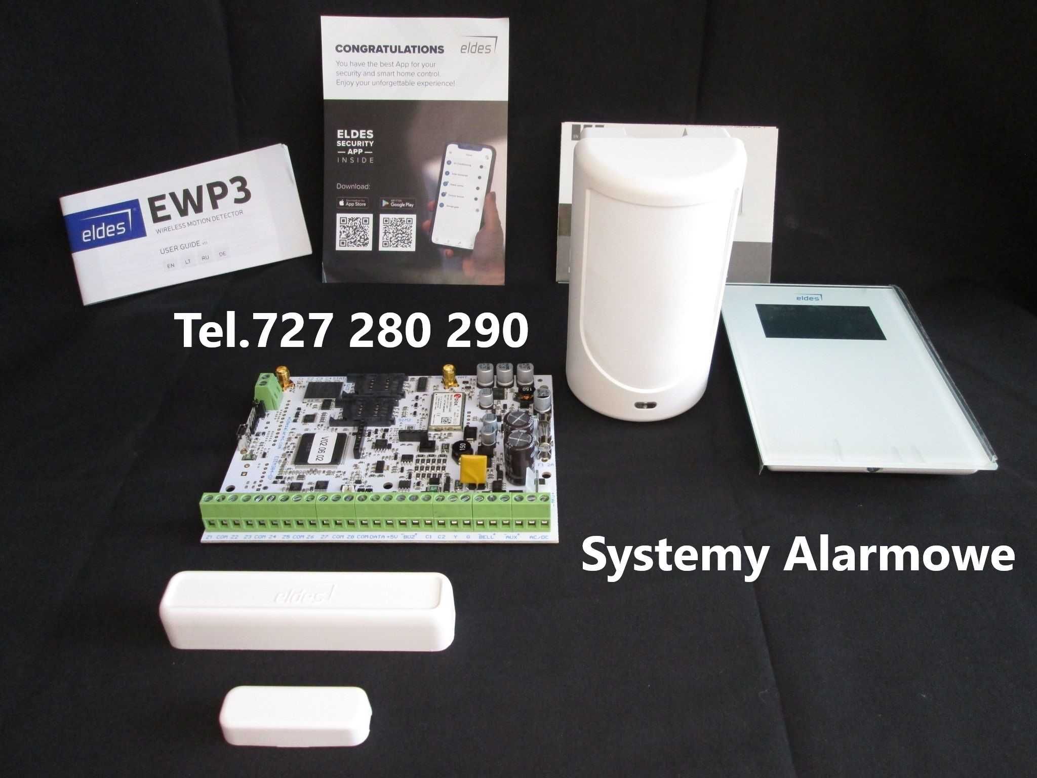 System alarmowy, alarm, alarm bezprzewodowy, systemy alarmowe, eldes.