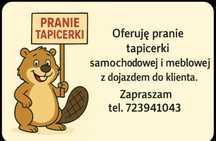 Mobilne pranie tapicerki samochodowej i meblowej