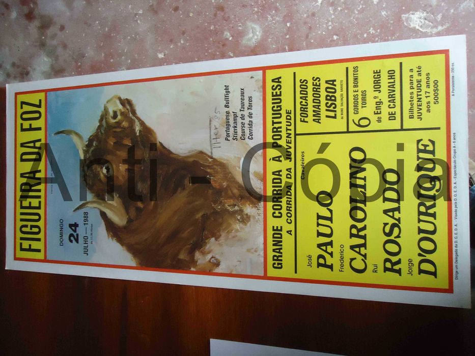 Toiros - Cartazes de Montra 3