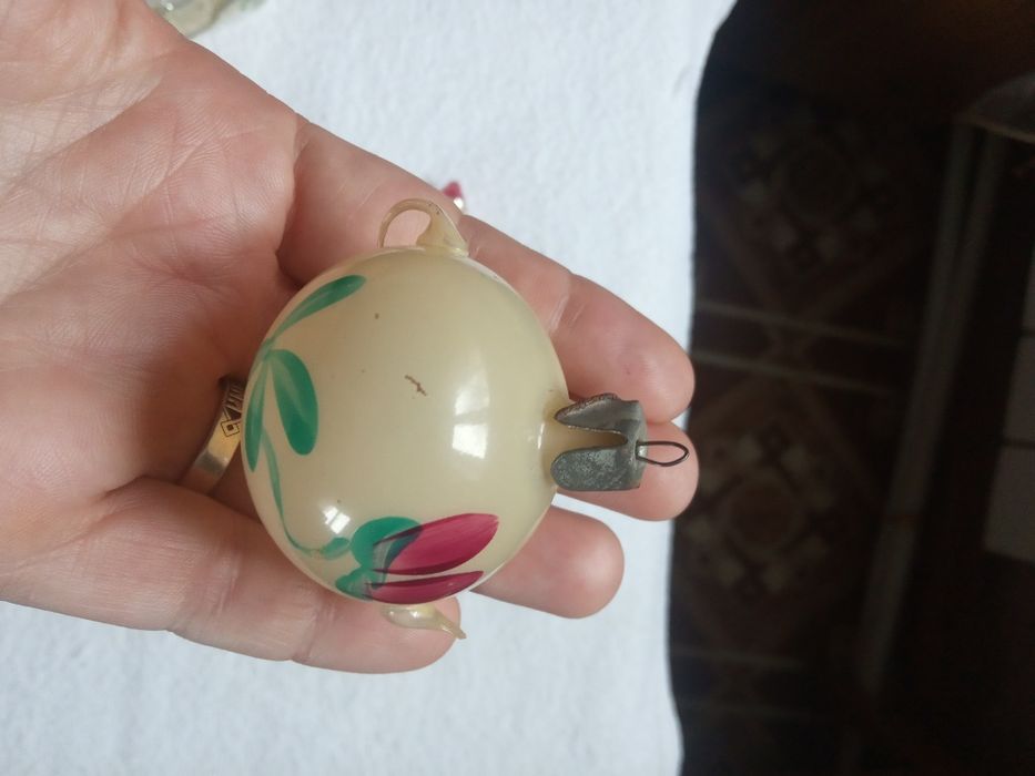 Ёлочные игрушки.