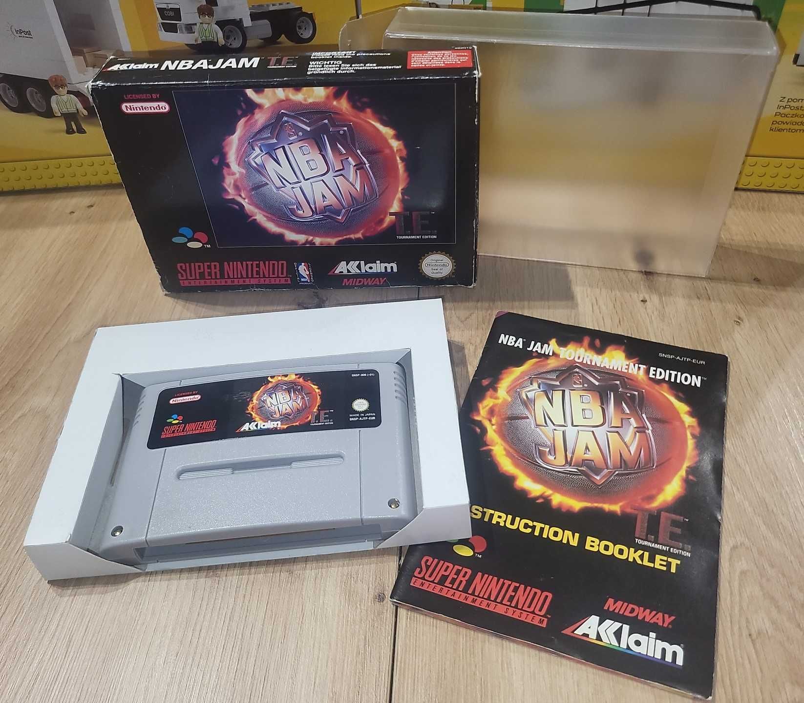 Gra NBA Jam Tournament Edition - NINTENDO SNES - DB+ stan CIB Komplet