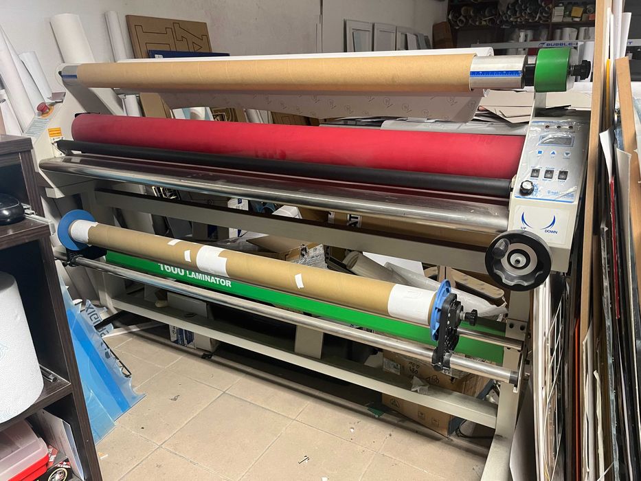 Laminator rolowy elektryczny Yinghe YH-1600 na ciepło i zimno