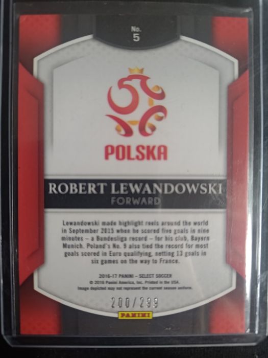 Karta Robert Lewandowski Select 2016-17