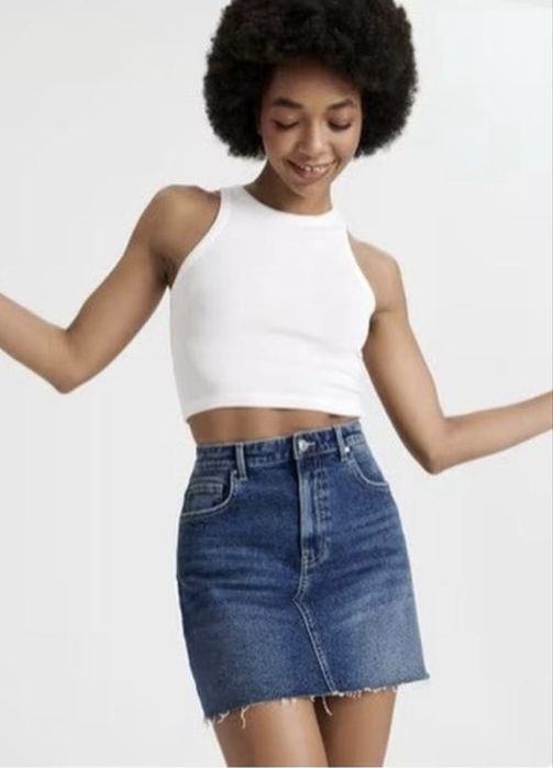 Джинсова мініспідниця від Sinsay