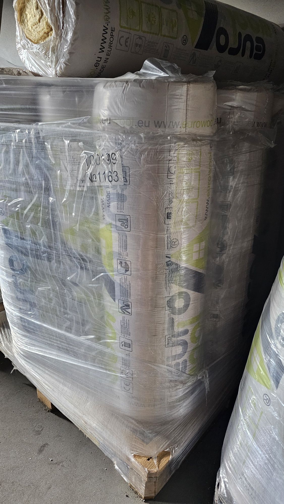 Wełna mineralna Eurowool m-17 20cm, lambda 35.
