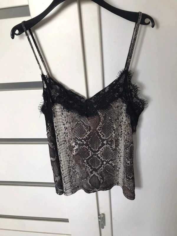 Top Damski Pizama sexy na ramiaczkach zara rozmiar M